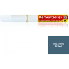 Kementaş Tam Örtücü Rötuş Kalemleri 02.12.56.0002 Fx Azul T.ö.rötuş Kalemi