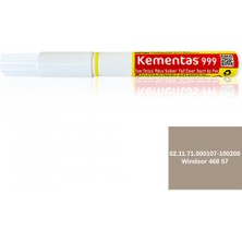Kementaş Tam Örtücü Rötuş Kalemleri 02.11.71.000107-100200 Windsor 468 57 Rötuş Kalemi