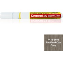 Kementaş Tam Örtücü Rötuş Kalemleri F436-3086 Sheffield Oak Grey Tam Ört. Rötüş Kalemi