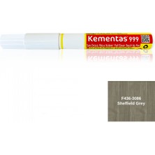 Kementaş Tam Örtücü Rötuş Kalemleri F436-3086 Sheffield Grey Tam Örtücü Rötuş Kalemi