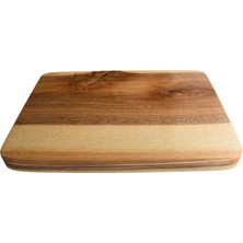 Doğal Ahşap Kesme Tahtası Ceviz 33X24 cm