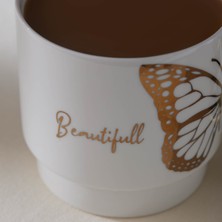 Karaca Kelebek Beauty Mug 340 ml