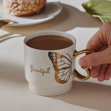 Karaca Kelebek Beauty Mug 340 ml