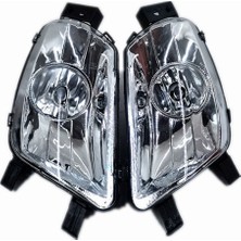 Spibicyy 9670528380 9670528280 Araba Ön Tampon Sol Sağ Sis Farları Montaj Sis Lambası Ampul ile Peugeot 308 408 308SW 308CC (Yurt Dışından)
