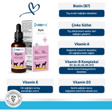 OneVet Biotin Damla 50 ml Kedi ve Köpekler İçin Deri ve Tüy Desteği Vitamin Desteği