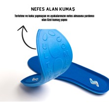 Sanus  Memory Foam Ortapedik Yastıklı Unisex 100 Model Tabanlık Mavi