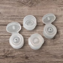 Kayapet 50 Adet Filiptop Kapak Cam Pet Şişe
dezenfektan Kolonya Parfüm Hediyelik Nikah Nişan Düğün Için Boş Fliptop Kapaklı  50 ml