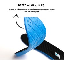 Sanus M900 Model Memory Foam Ortapedik Boy Yükseltici Unisex Tabanlık Siyah