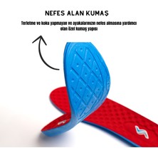 M900 Model Memory Foam Ortapedik Boy Yükseltici Unisex Tabanlık Kırmızı