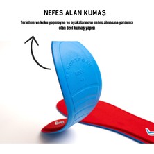 Sanus Memory Foam Ortapedik Yastıklı Unisex M800 Model Tabanlık Kırmızı