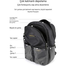 GXG Açık Seyahat Çift Omuzlu Iş Bilgisayar Dizüstü Sırt Çantası (Yurt Dışından)