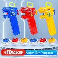 GXG Tel Çekme Işık Alaşımlı Jiroskop Tabanca Oyuncak (Yurt Dışından)