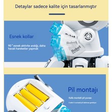 GXG Altı Pençeli Akıllı Robot Işık Ses Efektleri Çocuklar Için Eğitici Oyuncaklar (Yurt Dışından)