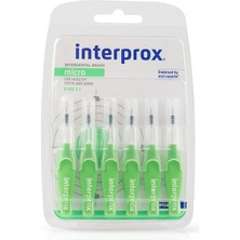 Interprox 4g Micro Arayüz Fırçası Blister 6'lı Paket  (Yeşil)