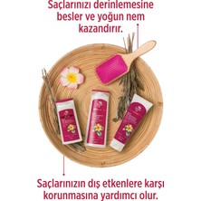 Tiare Çiceği ve Shea Yağı Özlü 3'lü Bukle Belirginleştirici Saç Bakım Seti - Dalgalı ve Kıvırcık Saçlar Için Bakım Seti