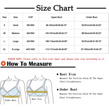IntlBuy Kadın Büyük Boy Ayarlanabilir Push-Up Nefes Tam Fincan Sutyen Teller Olmadan (Yurt Dışından)