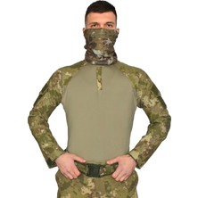 Mysia Outdoor Tsk Piyade Askeri Kamuflaj Combat Tişört
