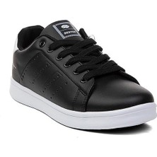 Best Of 041-25 Deri Anatomik Erkek Sneaker Siyah Beyaz