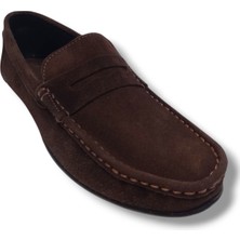 Cakgo 321-25 Süet Fiyonklu Loafer Erkek Ayakkabı