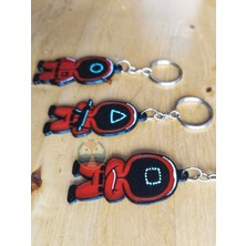 Squid Game Anahtarlık (3'lü Gönderilecektir)