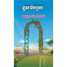 Gardener Gül Çemberi Yeşil - Gardener 73026 Gül Kemeri - Sarmaşık Kemeri