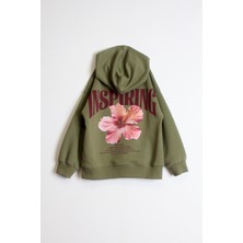 Kız Çocuk Kapüşonlu Sweatshirt