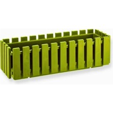 PetGrow Akasya Çit Balkon Plastik Saksı -60