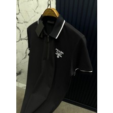Prada Fermuarlı Tshirt