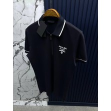 Prada Fermuarlı Tshirt