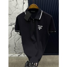 Prada Fermuarlı Tshirt