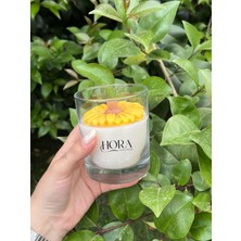Hora Candle Atelier Ay Çiçeği/papatya Mum