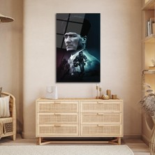 Atatürk & Bayrak Cam Tablo