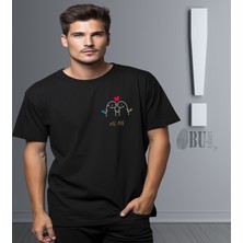 Butişört 'be Mine - Sevgiliye Özel Konsept‘  Baskılı 'regular-Fit' Unisex Tişört