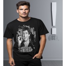 Butişört ' Scarface‘  Baskılı 'regular-Fit' Unisex Tişört