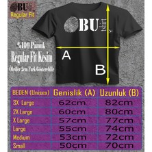 Butişört 'the Godfather‘  Baskılı 'regular-Fit' Unisex Tişört