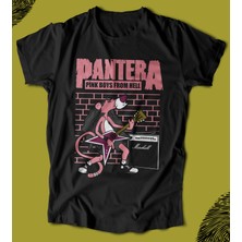 Butişört 'pantera - Pink Boys From Hell‘  Baskılı 'regular-Fit' Unisex Tişört