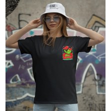 Butişört 'valentine - Kaktüs -  Sevgiliye Özel Konsept‘  Baskılı 'regular-Fit' Unisex Tişört