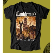 Butişört 'candlemass –sweet Evil Sun‘  Baskılı 'regular-Fit' Unisex Tişört