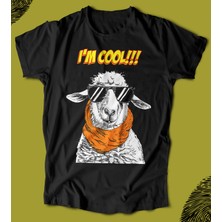 Butişört 'ı'm Cool‘  Baskılı 'regular-Fit' Unisex Tişört