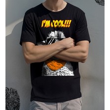 Butişört 'ı'm Cool‘  Baskılı 'regular-Fit' Unisex Tişört