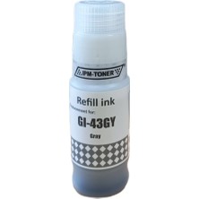 Canon Gı-43 Gri Uyumlu Mürekkep 70ML 4707C001 Pıxma G540/G640 Canon Gı-43 Gri Uyumlu Mürekkep 70ML 4707C001 Pıxma G540/G640