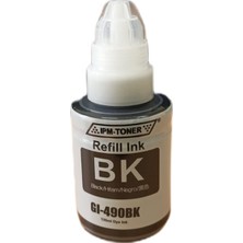 Canon GI-490 Siyah Uyumlu Mürekkep 135ML Pıxma G1410/G2410/G3410/ Canon GI-490 Siyah Uyumlu Mürekkep 135ML Pıxma G1410/G2410/G3410/
