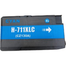 Hp 711 Mavi Uyumlu Mürekkep Kartuşu 30ML CZ130A Designjet T 120 Hp 711 Mavi Uyumlu Mürekkep Kartuşu 30ML CZ130A Designjet T 120