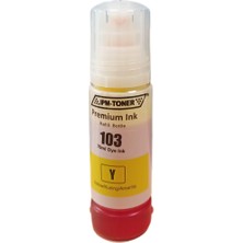 Epson 103 Sarı Uyumlu Mürekkep 70ML C13T00S44A Ecotank L3110/ Epson 103 Sarı Uyumlu Mürekkep 70ML C13T00S44A Ecotank L3110/