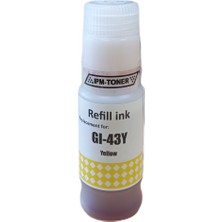 Canon Gı-43 Sarı Uyumlu Mürekkep 70ML 4689C001 Pıxma G540/G640 Canon Gı-43 Sarı Uyumlu Mürekkep 70ML 4689C001 Pıxma G540/G640