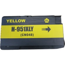 Hp 951XL Yüksekkapasite Sarı Uyumlu Mürekkep Kartuş 27,5ml CN048A  Hp 951XL Yüksekkapasite Sarı Uyumlu Mürekkep Kartuş 27,5ml CN048A