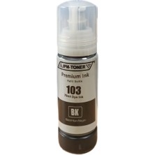 Epson 103 Siyah Uyumlu Mürekkep 70ML C13T00S14A Ecotank L3110/ Epson 103 Siyah Uyumlu Mürekkep 70ML C13T00S14A Ecotank L3110/