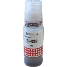 Canon Gı-43 Kırmızı-Red Uyumlu Mürekkep 70ML 4716C001 Pıxma G540/ Canon Gı-43 Kırmızı-Red Uyumlu Mürekkep 70ML 4716C001 Pıxma G540/
