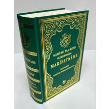 Marifetname Erzurumlu Ibrahim Hakkı Hz. Tam Metin Orjinal 3 Cilt Bir Arada 17X24 cm Yeşil Renk