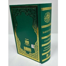 Marifetname Erzurumlu Ibrahim Hakkı Hz. Tam Metin Orjinal 3 Cilt Bir Arada 17X24 cm Yeşil Renk